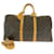 Louis Vuitton Monogram Keepall 2way Bag M41416 Metallic Bronze Cloth  ref.2265232