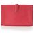 Hermès Borsa Clutch Jige PM in pelle Hermes Rosso - vista 4