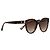 Timeless Occhiali da sole Chanel CC in tartaruga con farfalla in acetato marrone Rosso - vista 2