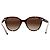 Timeless Occhiali da sole Chanel CC in tartaruga con farfalla in acetato marrone Rosso - vista 3