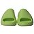 Adidas Yeezy Slides in plastica verde fluorescente - vista 2
