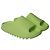 Adidas Yeezy Slides in plastica verde fluorescente - vista 3