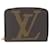Louis Vuitton Monogram Giant Zippy Coin Purse Brown Cloth  ref.2266557
