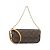 Borsa a spalla Louis Vuitton Monogram Wallet on Chain Ivy M81911 Marrone Monogramma
