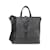 Louis Vuitton Monogram Eclipse Saumur Tote Handbag Black Cloth  ref.2266588