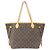Sac à main Louis Vuitton Monogram Neverfull MM Marron Monogramme