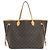 Borsa Louis Vuitton Monogram Neverfull GM Marrone Monogramma