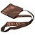 Borsa a tracolla in pelle di agnello metallica marrone Chanel Bronzo - vista 13