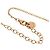 Collana Gucci Icon Bloom in oro rosa 18K - vista 3