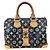 Louis Vuitton Monogram Multicolor Speedy 30 Handbag Multiple colors Navy blue