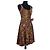 Weekend Max Mara Costume d'été vintage Max Mara des années 2000 Marron Multicolore