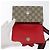 GUCCI GG Supreme Sherry Line Marsupio per bambini PVC Beige Rosso Blu Navy Auth BD2175 - vista 14