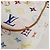 LOUIS VUITTON Monogram Multicolor Lodge GM Tasche Weiß M40051 LV Auth 125413V - Ansicht 18