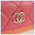 CHANEL Bolsa de cintura Matelassé de cuero rosa dorado CC Auth 125467SAM - vista 16