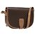 Céline Borsa a spalla in tela Macadam CELINE in pelle PVC marrone oro Auth ep8986 D'oro