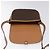 Céline Borsa a spalla in tela Macadam CELINE in pelle PVC marrone oro Auth ep8986 D'oro - vista 19