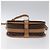 Céline Borsa a spalla in tela Macadam CELINE in pelle PVC marrone oro Auth ep8986 D'oro - vista 5