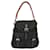 PRADA Borsa a Spalla Nylon Nero Oro Auth 123769 D'oro - vista 13