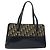 Borsa a mano in tela Trotter Christian Dior blu navy oro Auth MX415 D'oro