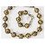 Favolosa parure DOLCE & GABBANA collana e bracciale con boule animalier Cammello - vista 6