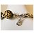 Favolosa parure DOLCE & GABBANA collana e bracciale con boule animalier Cammello - vista 9