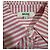 Camicia Balzac Paris in cotone a righe rosa e bianche - vista 5
