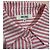 Camicia Balzac Paris in cotone a righe rosa e bianca Bianco - vista 5