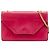 Borsa a tracolla Betty piccola in pelle rossa di Saint Laurent Rosso