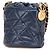 Chanel Blue Mini Quilted Caviar Medallion Charms Drawstring Bucket Bag Navy blue - view 2