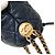 Chanel Blue Mini Quilted Caviar Medallion Charms Drawstring Bucket Bag Navy blue - view 7