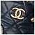 Chanel Blue Mini Quilted Caviar Medallion Charms Drawstring Bucket Bag Navy blue - view 9