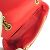Borsa a spalla in pelle da donna Balenciaga BB Logo 501681 Rosso - vista 4