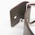 Hermès Hermes Pavane Bangle in Etoupe Gray and Silver Silvery Taupe  - view 3