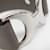 Hermès Hermes Pavane Bangle in Etoupe Gray and Silver Silvery Taupe  - view 4