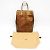 Borsa Louis Vuitton Monogram Vernis Reade MM Bronzo - vista 2