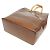 Borsa Louis Vuitton Monogram Vernis Reade MM Bronzo - vista 3