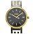 Fendi Forever SS Schwarz Gold Quarz Uhr