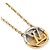 Collana in metallo Louis Vuitton in oro e argento D'oro