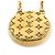 Collana in metallo Louis Vuitton in oro e argento D'oro - vista 4