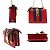 Borsa a Spalla in Pelle Gucci Sylvie Rosso - vista 2