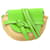 Borsa a Spalla Mini Gate di Loewe Verde chiaro