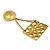 Spilla in metallo dorato Chanel D'oro - vista 2