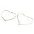 Tiffany & Co Orecchini a cerchio Tiffany Open Heart in argento 925 - vista 2