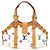 Handtasche Monogram Multicolor Teda PM Louis Vuitton Weiß Mehrfarben - Ansicht 3