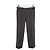 Pantalones rectos Chloé en lana gris - vista 4
