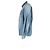 Hellblau gestickte Sacai Dr. Woo Hemd aus Denim mit Grosgrain-Besatz - Ansicht 5