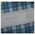 Camicia a quadri Prada in cotone blu - vista 4