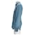 Camicia a quadri Prada in cotone blu - vista 6