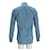 Camicia a quadri Prada in cotone blu - vista 7