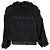 Versace Sportswear Hoodie aus schwarzer Seide
